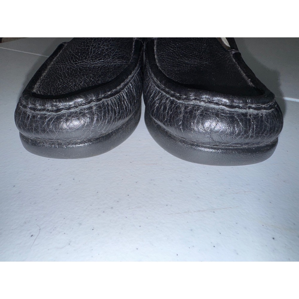 SAS Tripad Comfort Black Pebbled Leather Loafers Womens 6.5 M Made in USA - Picture 4 of 9